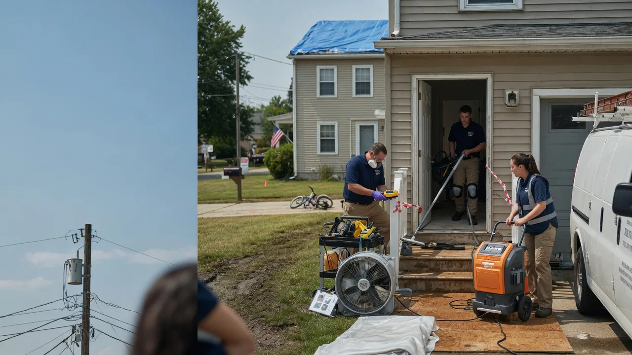 Water Damage Repair in Highlands, TX near me